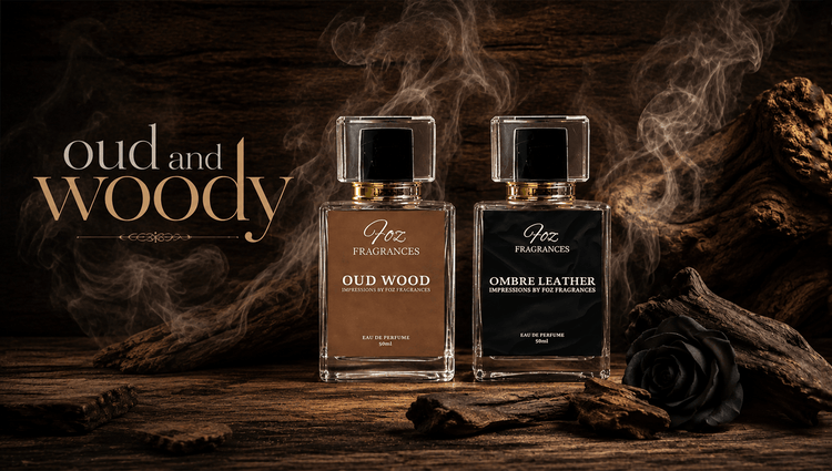 Oud & Woody collection banner